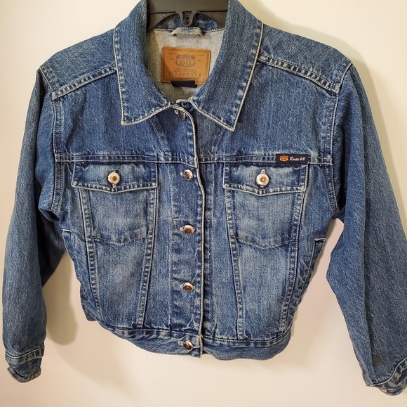 route 66 jean jacket